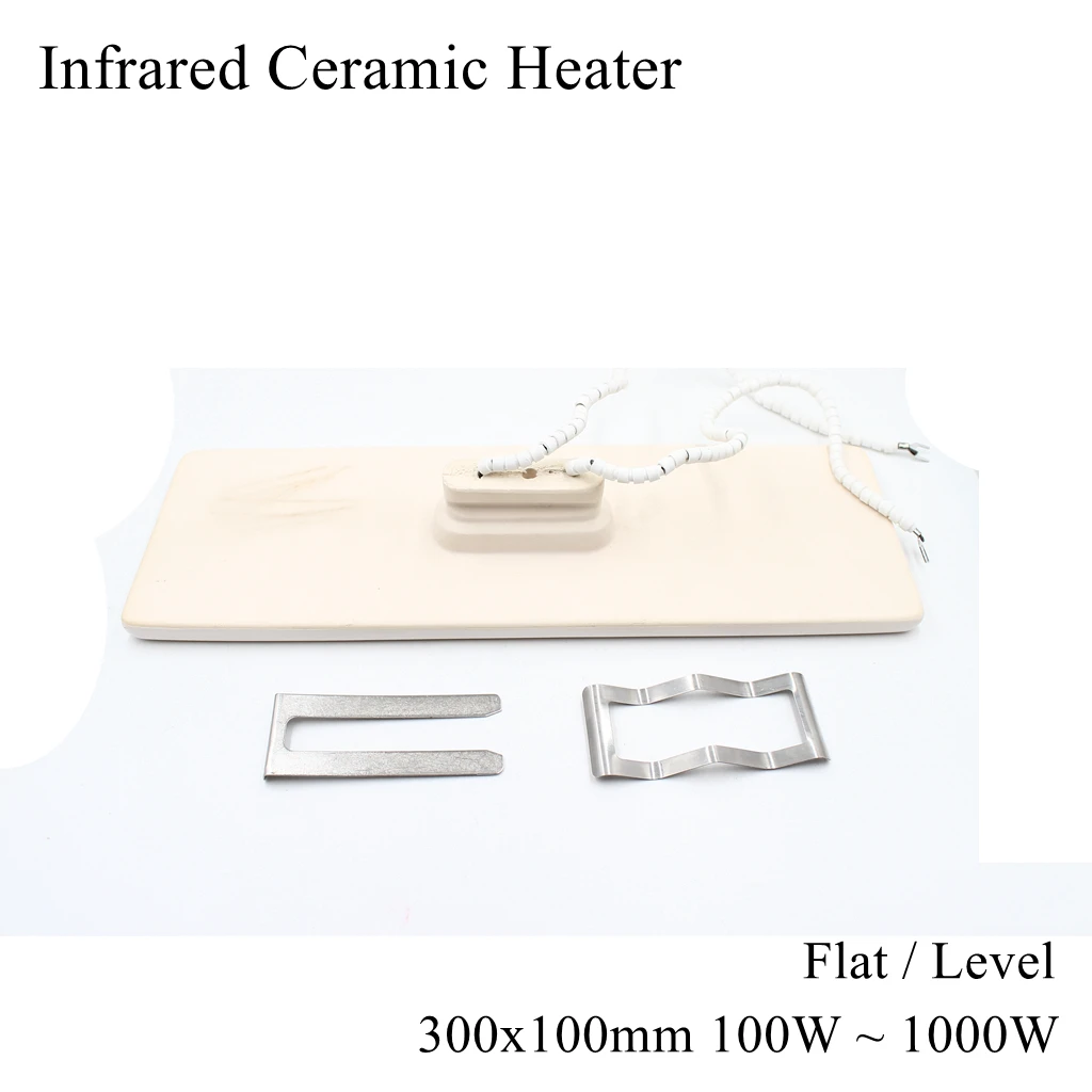 300x100mm 220V IR Infrared Ceramic Heater Air Heating Flat Level Plate  Brick Board Top Bottom BGA Rework Station Soldering 300mm - AliExpress