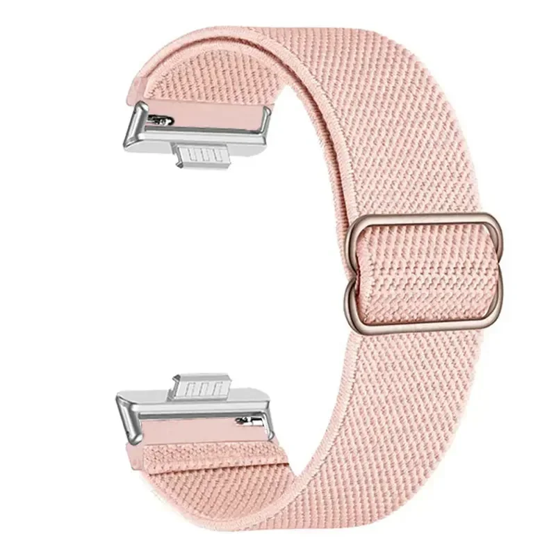 Nylon Loop Elastic Weave Bracelet Strap