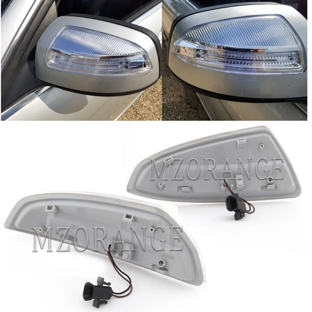 ドマーカー に適合する C300 2008-2012用車用LEDバックミラーターンシグナルライト( ドマーカー に適合する MLクラス用 に適合する W164 2008-2011 セダン 米国市場向け ターンシグナルライト サイドミ