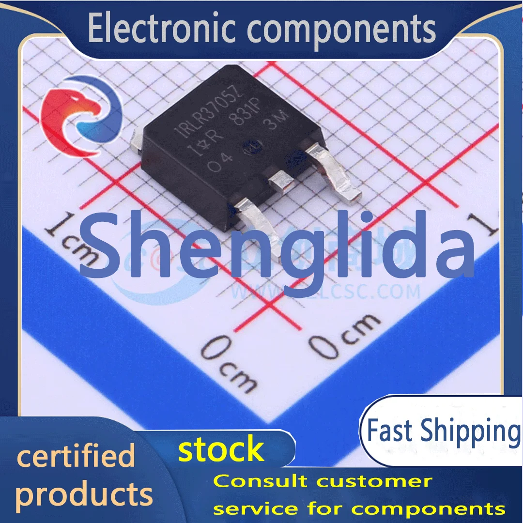 

IRLR3705ZPBF packaged TO-252-2 (DPAK) field-effect transistor (MOSFET) brand new off the shelf 1PCS