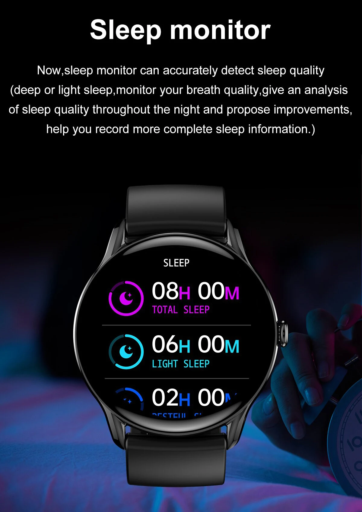 Smart Watch Women 1.32 inch 360*360 HD Screen Smartwatch Men Heart Rate Blood Pressure Monitor Sport Fintess Tracker for Android