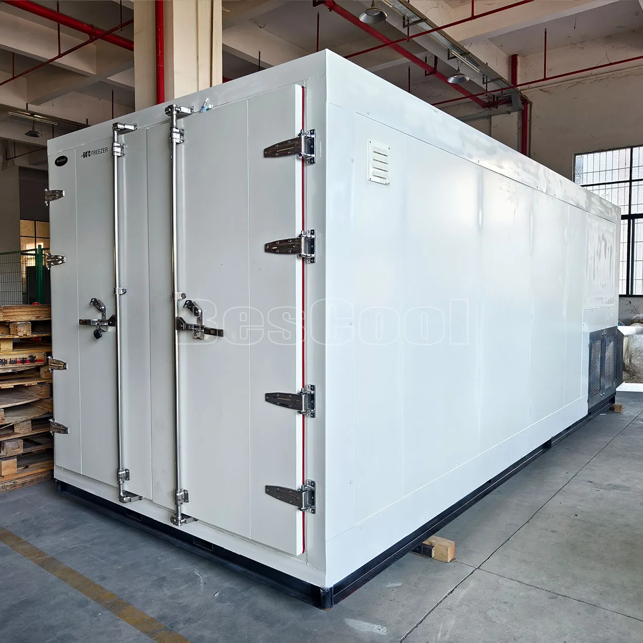 Hot Sale Mobile Blast Freezer -70~-50 Degrees Low-Temperature Walk-In Freezer for Fruit Cold Room Storage