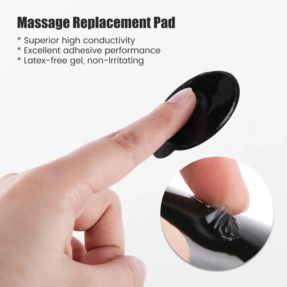 Tens Electrode Pads Gel Apparatus Adhesive Electric EMS Muscle Stimulation Machine Massager Relaxation Tools 10/20/30 Pad