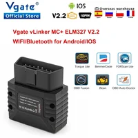 Vgate vLinker MC+ ELM327 V2.2 Bluetooth 4.0 Wifi Car Scanner OBD2 Auto Diagnostic Tool OBD 2 Scan PK ELM 327 V1.5 1