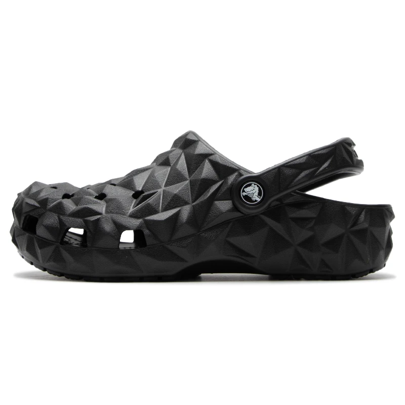 Crocs Sapatos masculinos e femininos, sapatos de praia, chinelos fechados, tamancos clássicos Durian, sapatos com buracos 209563-001