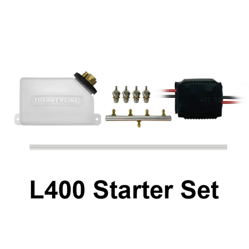 Toyan Kit Di Avviamento Motore Per Toyan L200/ L400/ V400/ V800/Kit Di Avviamento Modello Motore Metanolo/Candela/Modulo Accensione