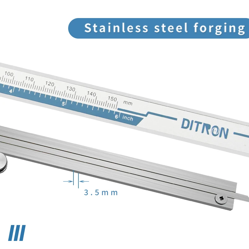 DITRON Digital Caliper 150mm/6