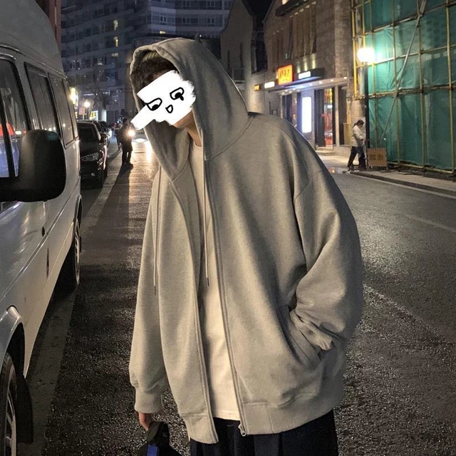 Men Comfy Pure Zip up Hoodies Autumn Fleece Hooded Sweatshirt Men Hip Hop  Hoodie For Men Classic Hoody Pullover Tops white - AliExpress
