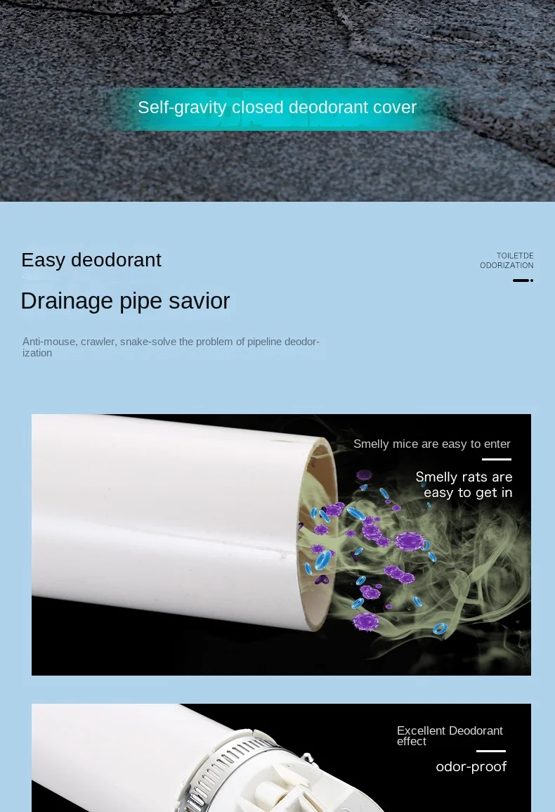 PVC Drain Pipe Check Valve