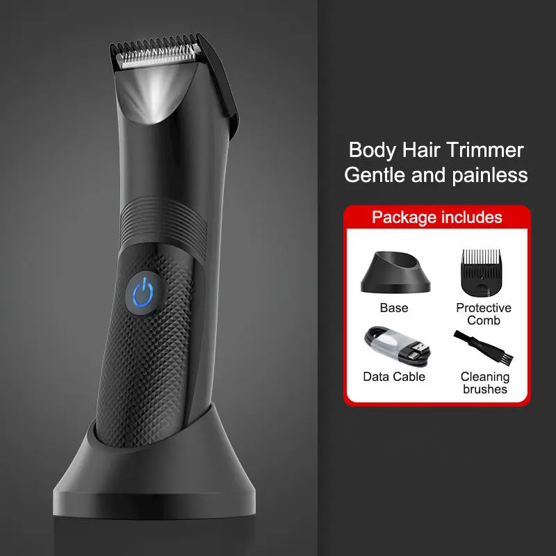 Men's Hair Removal Intimate Areas Places Trimmer Waterproof Haircut Razor Groin Epilator Bikini Safety Clipper Razor Shaver