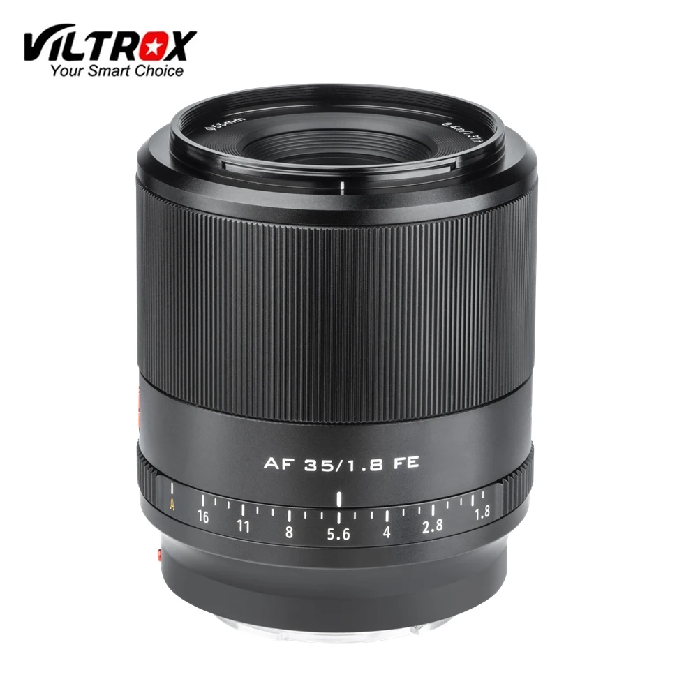 Viltrox Fe 35Mm F/1.8 35 F1.8 Obiettivo Grandangolare Af Con Messa A Fuoco Automatica A Telaio Completo Per Fotocamera Mirrorless Sony E Mount A7Iii A