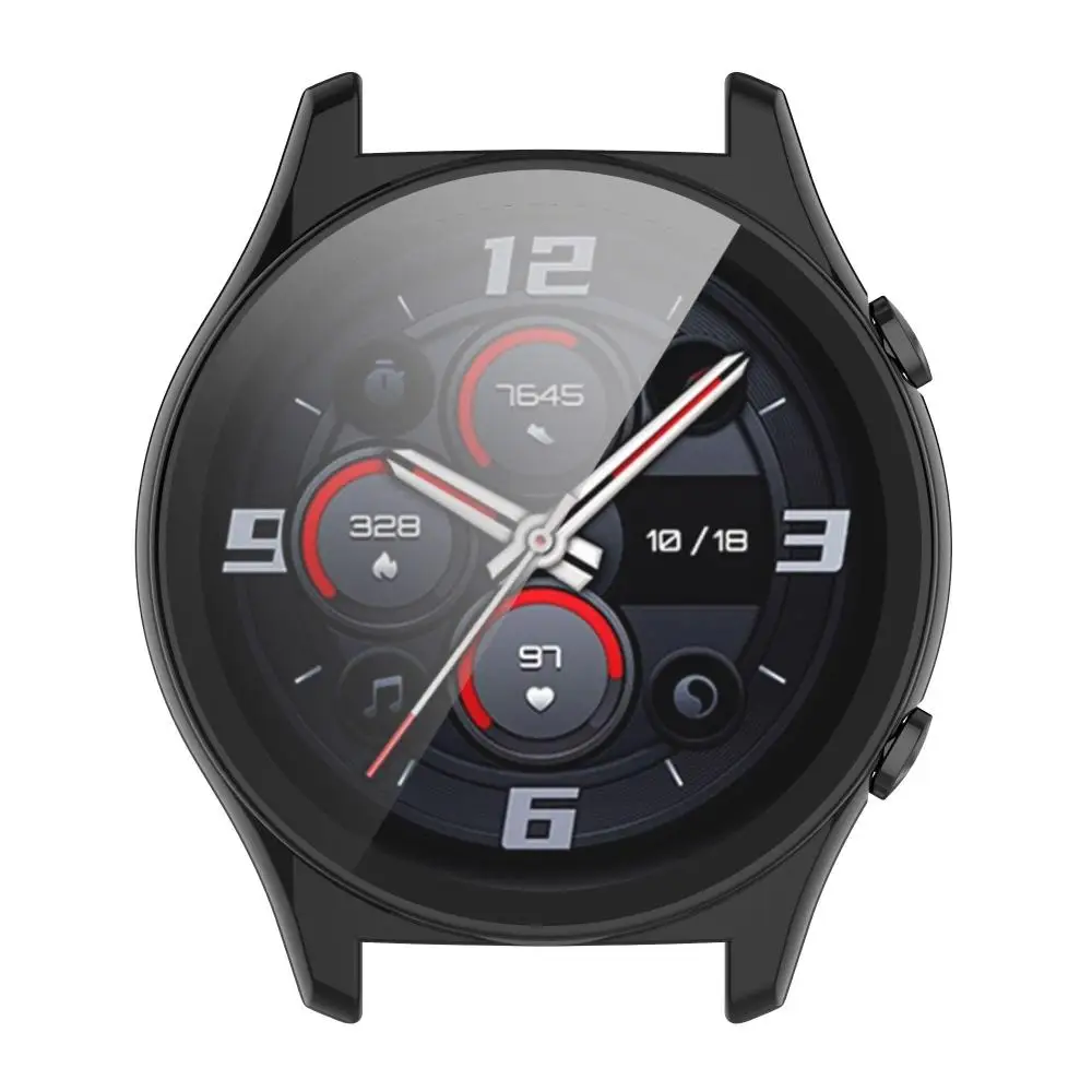 Shockproof Full Bumper Guard Protective TPU Watch Case Cover