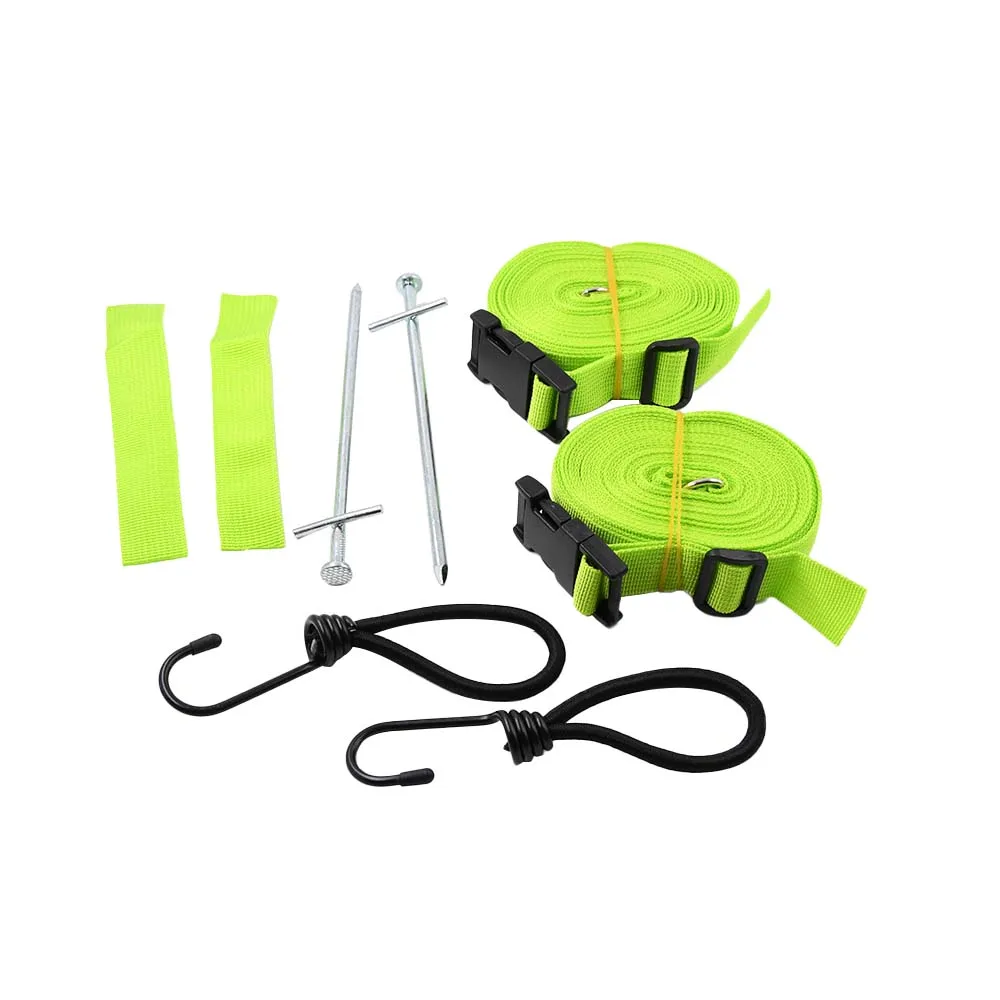 Green Storm Straps Awning Tie Down Kit For Kampa Storm Straps Awning Tie Down Kits