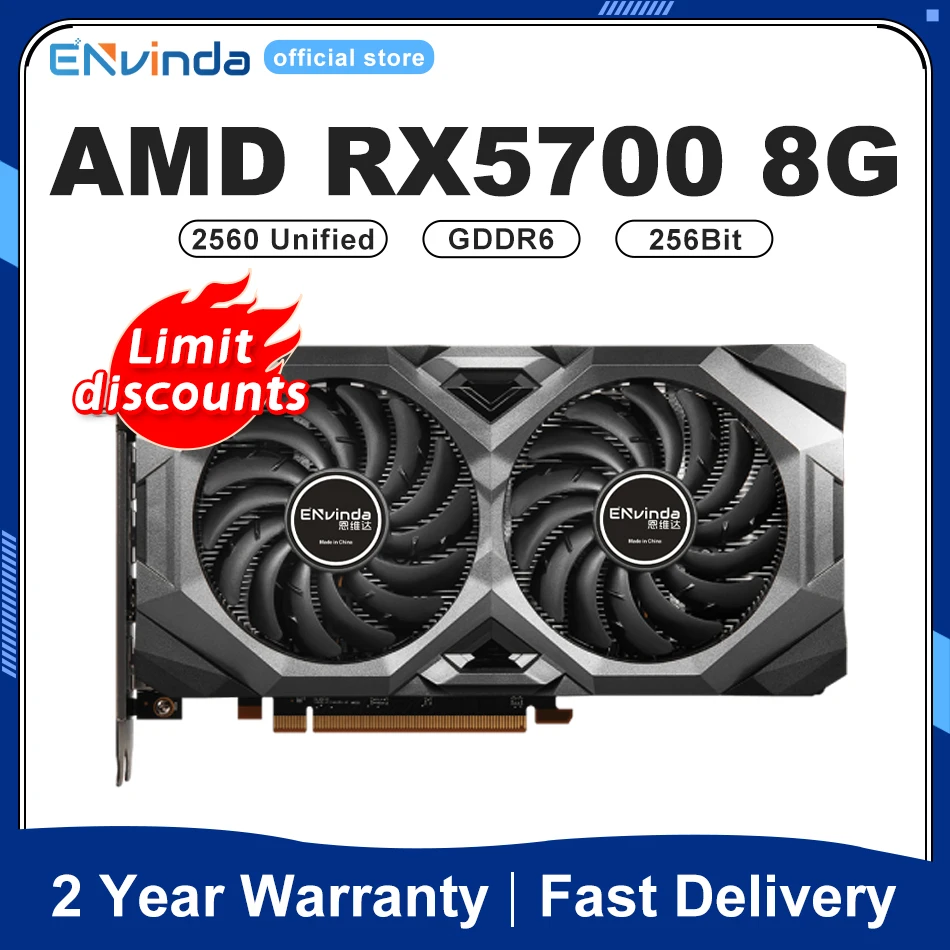 Видеокарта ENVINDA RX5700 8G