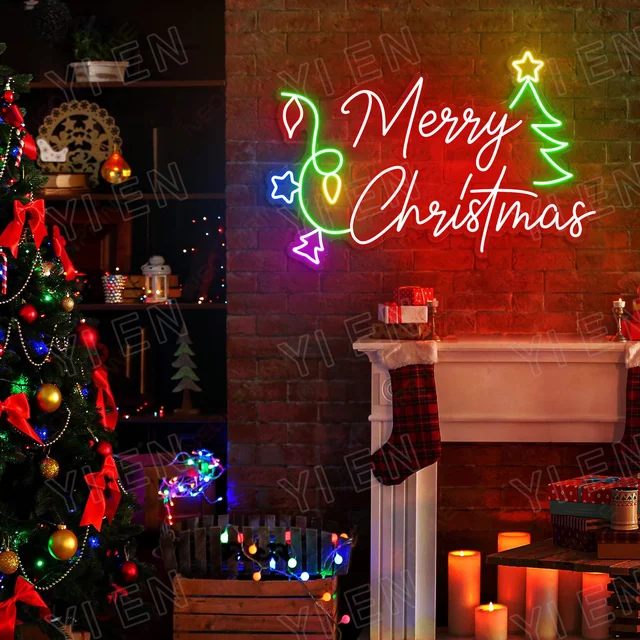 Merry Christmas Neon Light Sign