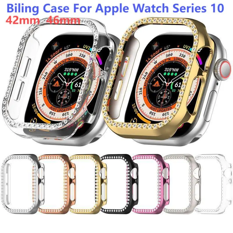 Elegant Diamond Crystal Protective Cover with Strap