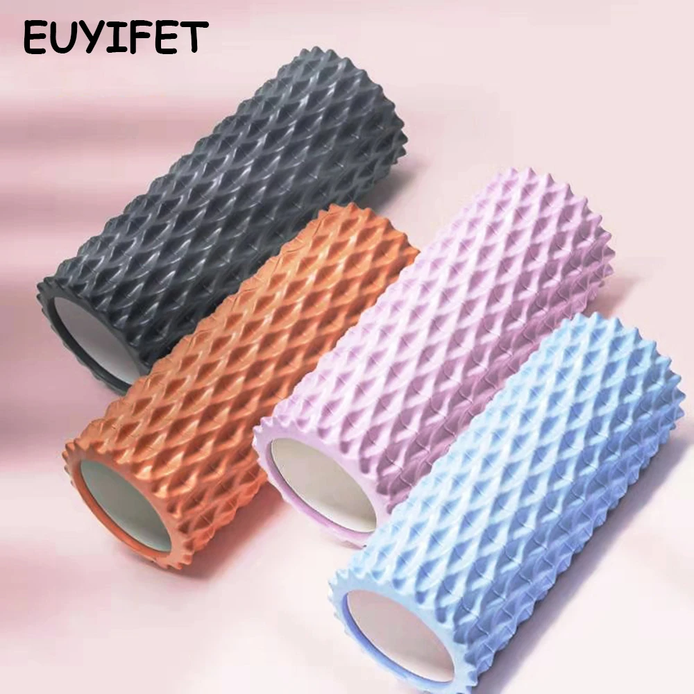 

33/45CM Yoga Column Gym Pilates Foam Roller Exercise Body Back Muscle Relax Massage Roller Yoga Brick Home Fitness Equipment