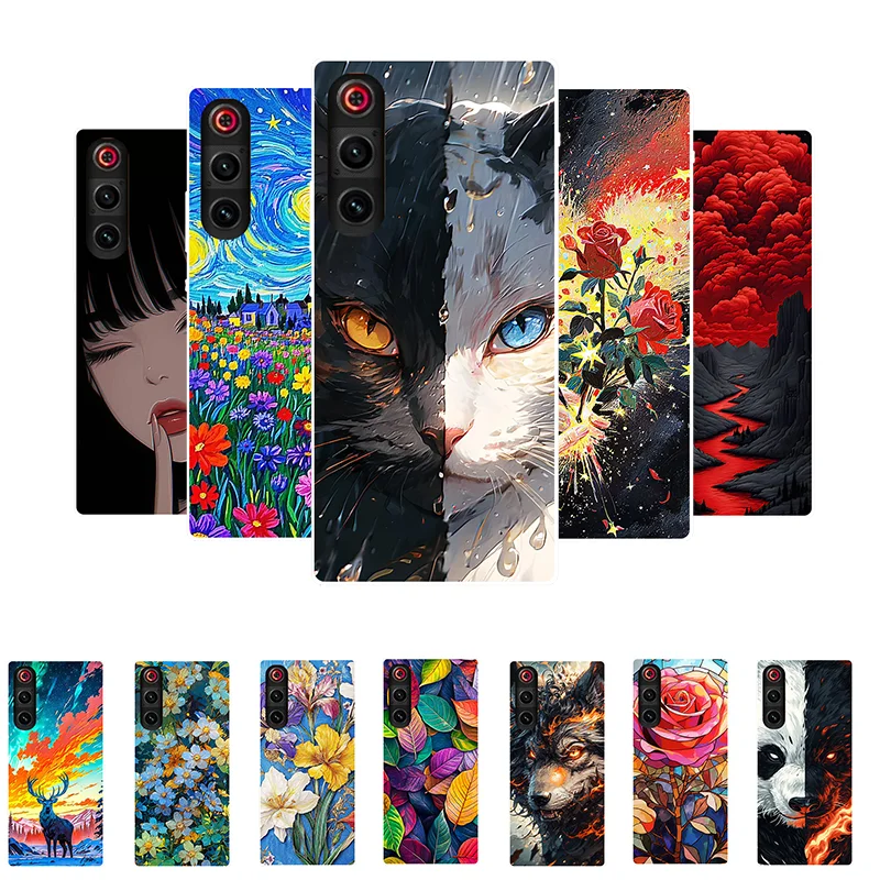 Lovely Cat Soft Silicone Shockproof Bumper Case