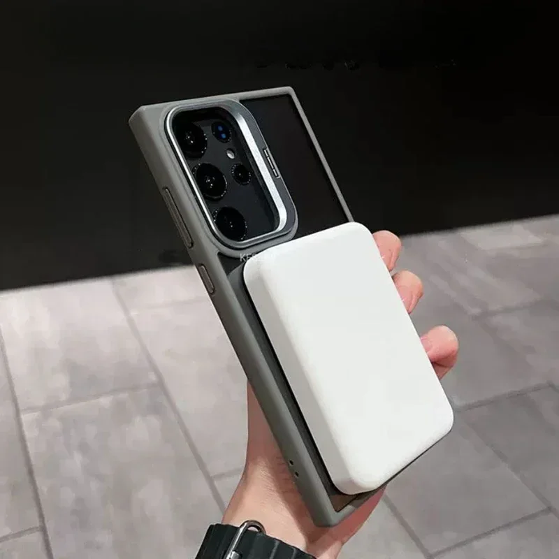 Magsafe-Compatible Clear Shockproof Wireless Charging Case