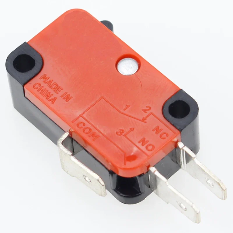 10 Stks/partij Grote Micro Schakelaar V-15-1C25, Zilveren Punt V-15-IC25 Magnetron, Contact Schakelaar, Koper Punt Tact Switch