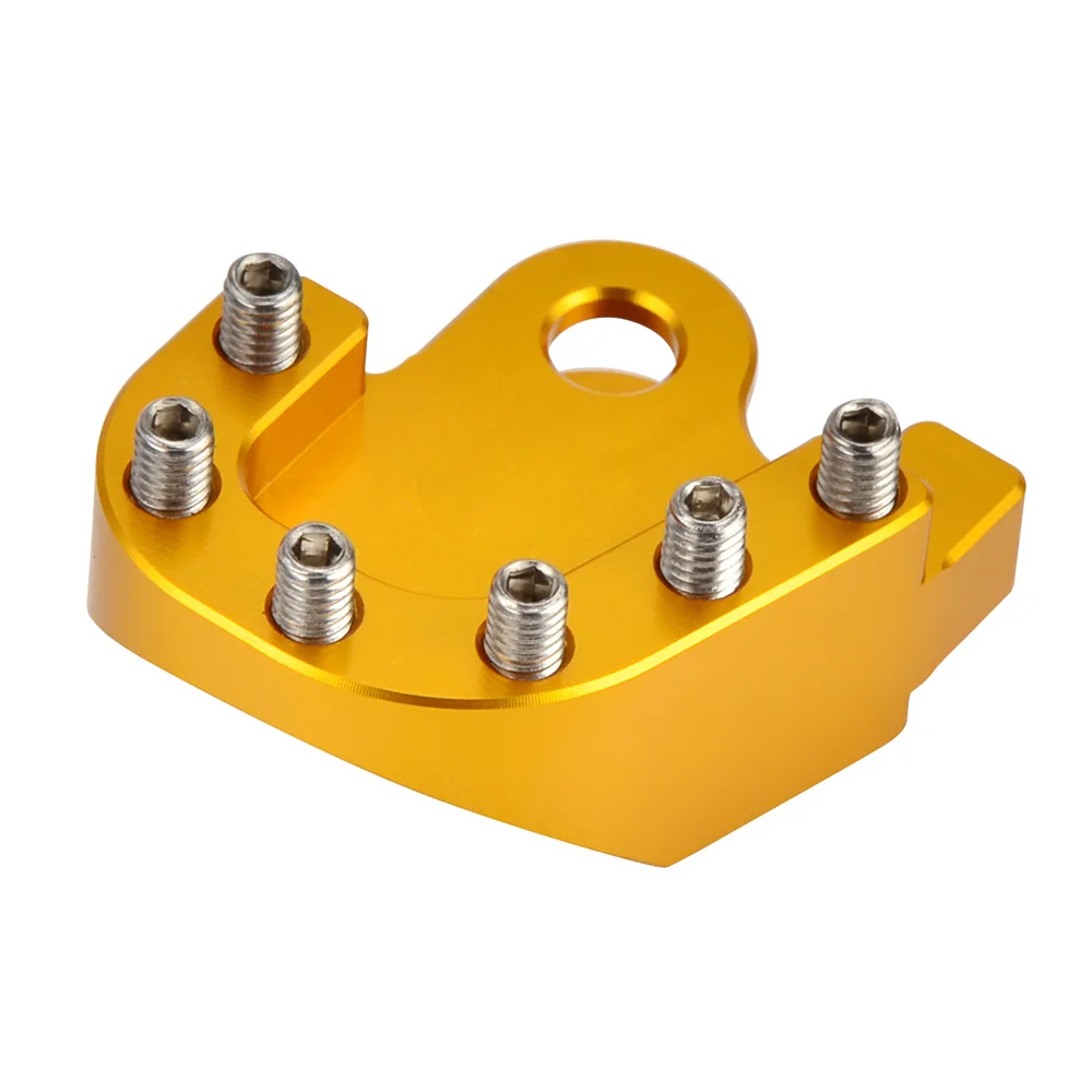 Motorcycle Rear Brake Pedal Lever Tip Extension Plate For Suzuki DRZ400 DRZ400E DRZ400S DRZ400SM 2000-DR-Z 250 RM motorcycle accessories motorcycle foot pedals