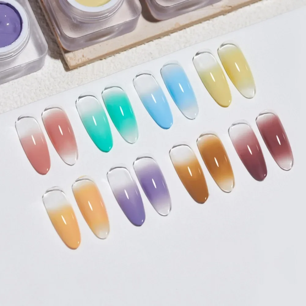 XEIJAYI Vibrant Gel Nail Polish Set - 20 Colors of Jelly Pigments