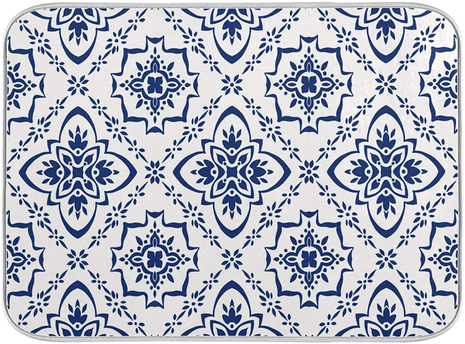 https://ae01.alicdn.com/kf/S0839abe8fad74e92886073bb4242afe9o/Blue-Floral-Plaid-Dish-Drying-Mat-18x24-Inch-Moroccan-Spanish-Tile-Dry-Dishes-Pads-Microfiber-Protector.jpg