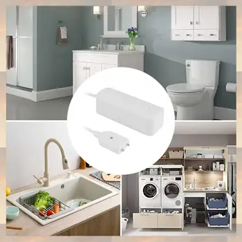 2025 New-Tuya Zigbee Water Leak Sensor Wireless Flooding Detector Water Leakage Detection Alert Water Level Overflow Alarm 1