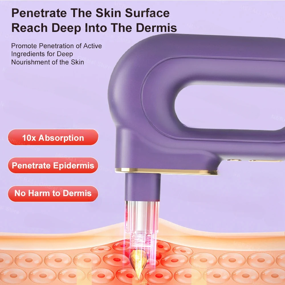 Nano Face Steamer Moisturizing Beauty Face Skin Care Electric Face Massage Red Light Skin Mouisture Tightening Facial SPA 5