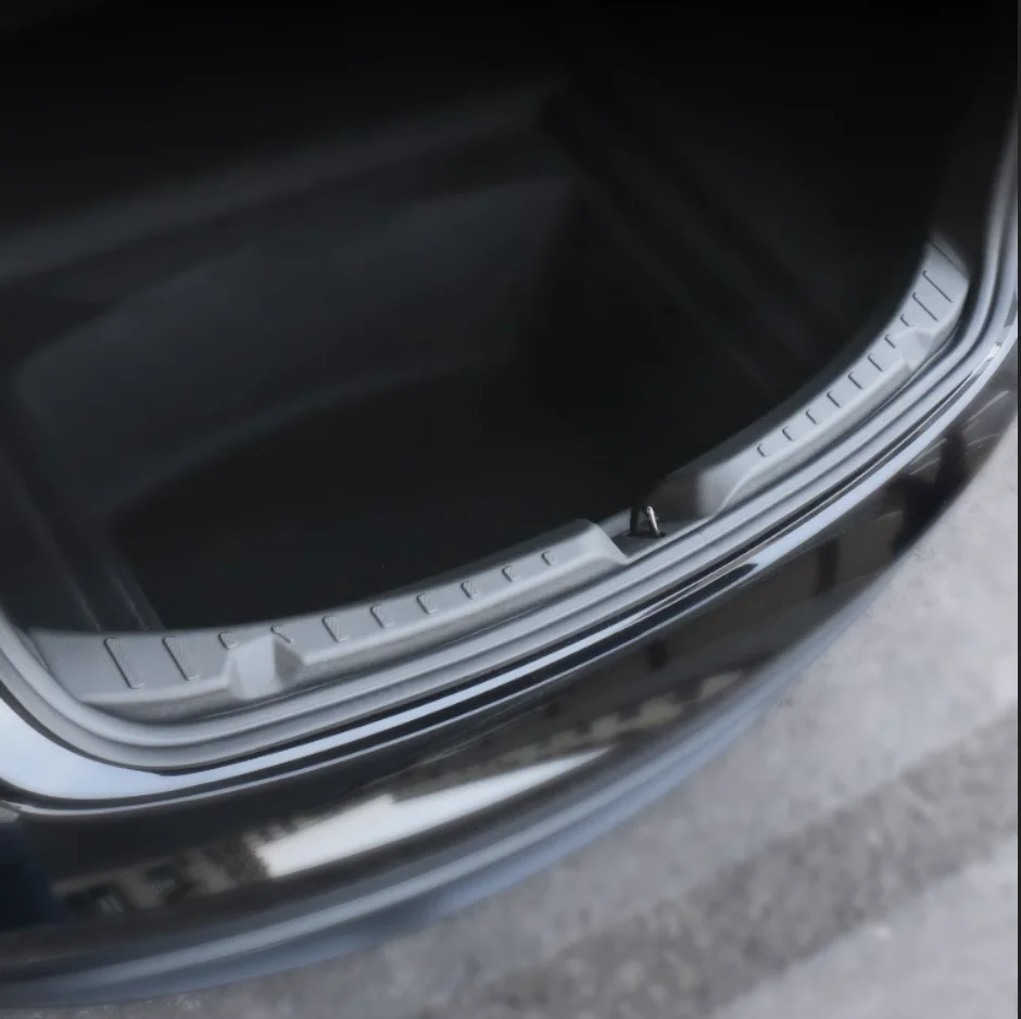 For Tesla Model 3 Highland Accessori Door Entry Guards Seat Carpet Dirtyproof Trim Trunk Sills Plate Cover Scuff Protection For Car Seat Protector Car Mats Accessories Door Sill Pads Door Sill Guards Car Carpet Patches