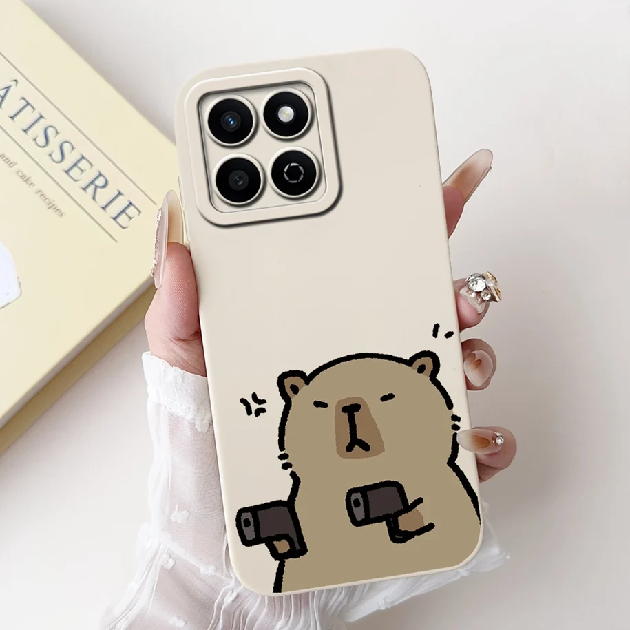 Cute Panda Cartoon Soft Silicone Matte Phone Case - Durable Protective Cover