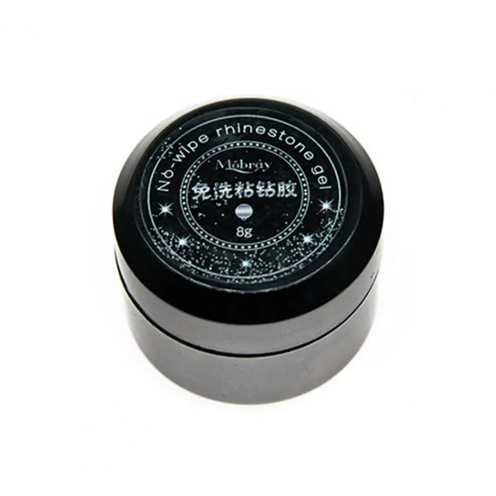 8ml Good Practical Strong Stickiness Long Lasting Beads Rhinestones Crystal Adhesive Nail Glue Nail Glue Labor-saving