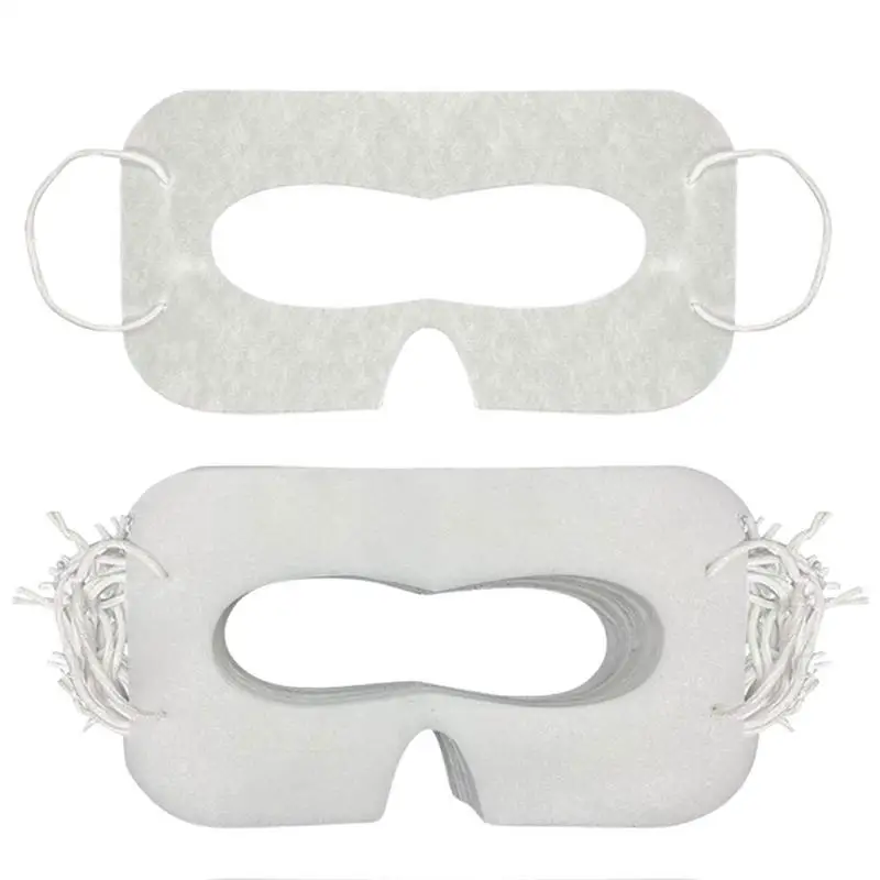 VR Eye Face Cover 100 Pack Sanitary VR Disposabled Eve Covers Universal Face Cover Pad For Virtual Reality Headsets Accessories