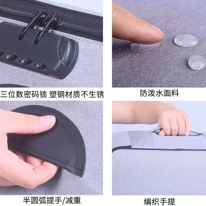 전자 여성 용품 비즈니스 액세서리 케이스, 정리함 파우치 서류 가방 보관, 남성 가방 문서