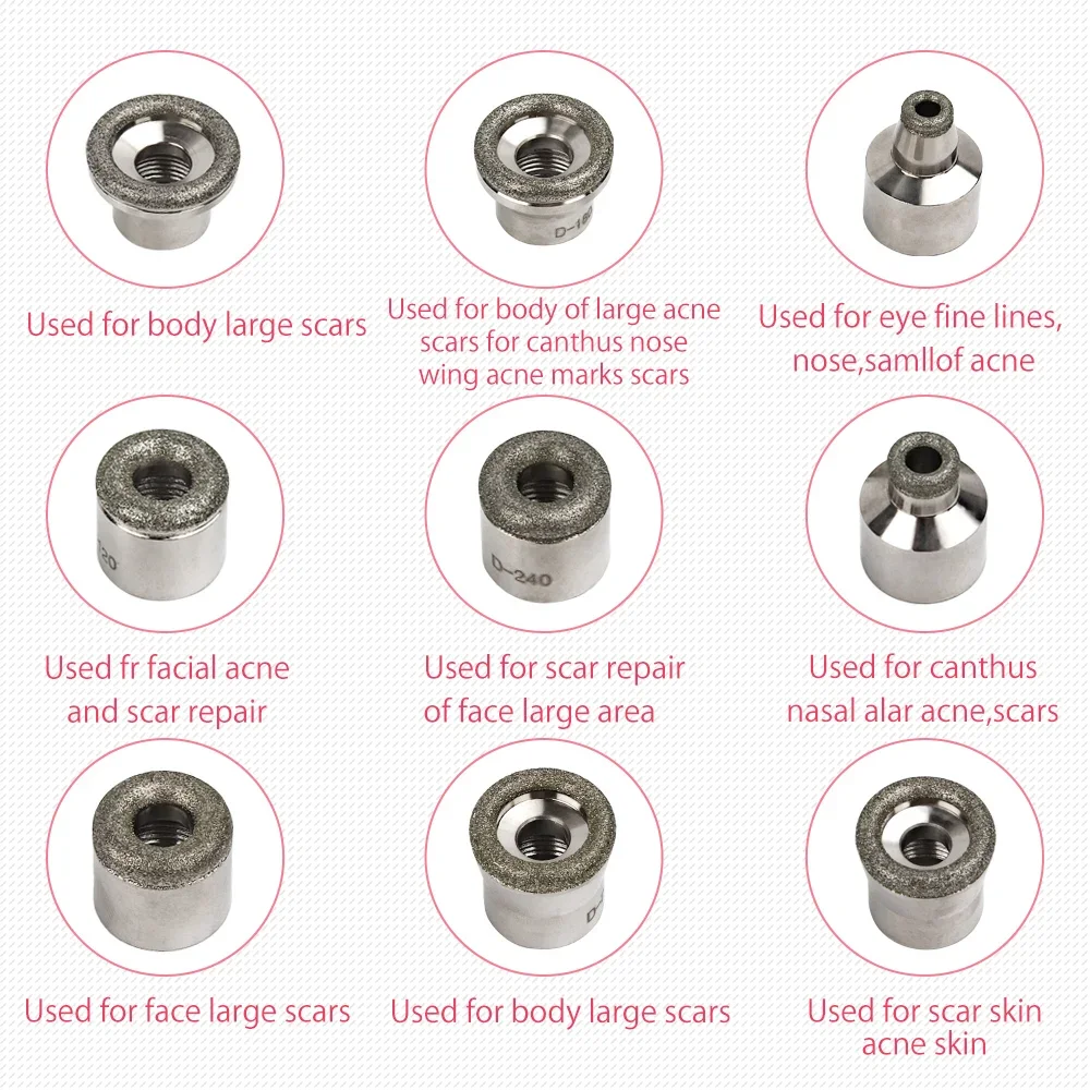 Microdermabrasion Exfoliation 3 in 1 Diamond Microdermabrasion Machine High Suction Power Professional Dermabrasion Home Use Facial Peeling Skin Care Machine