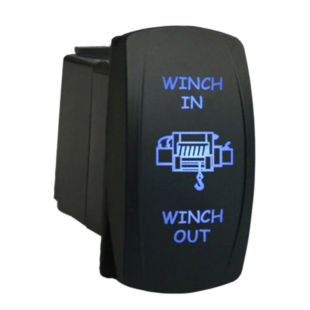 

Водонепроницаемый переключатель типа корабля, кулисный переключатель для лебедок яхты, домов на колесах, грузовиков, модификация, кулисный переключатель, автомобильная лебедка