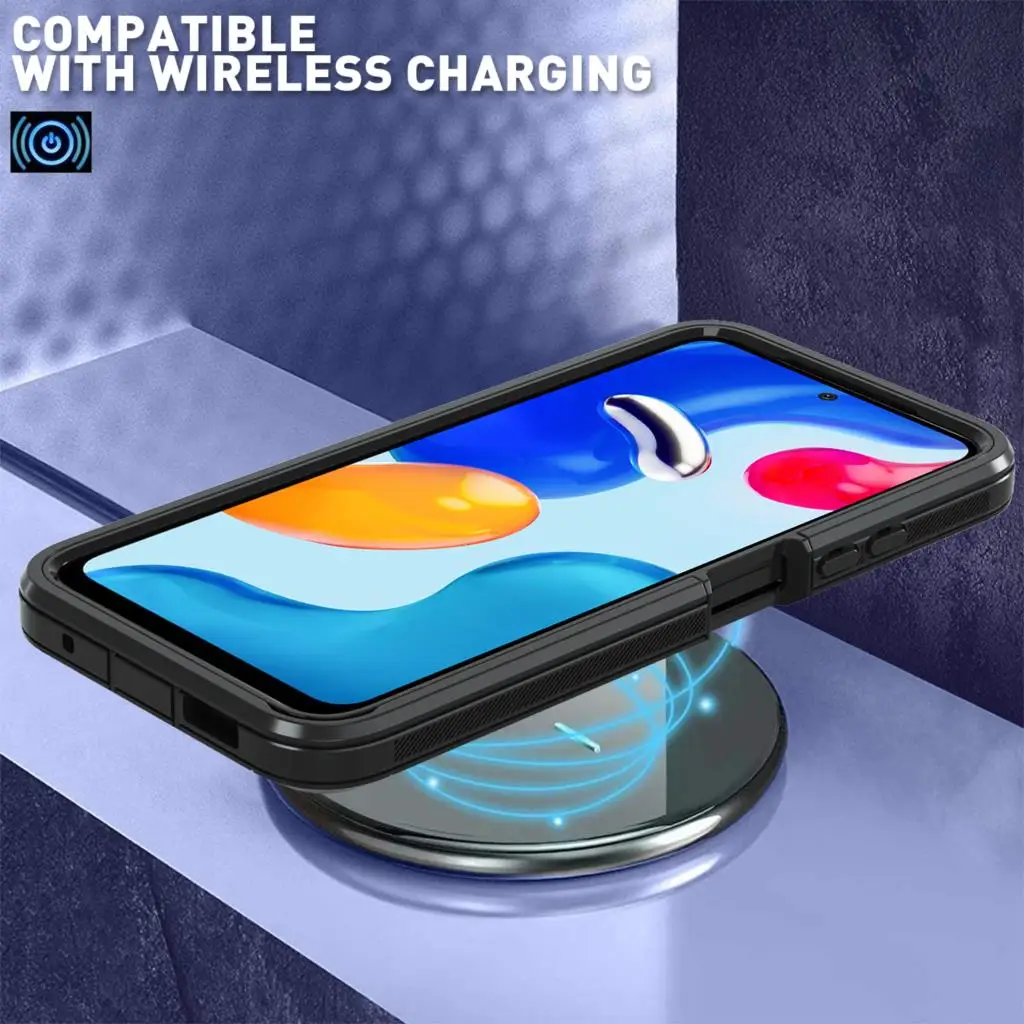 Armor Shockproof Defender Phone Case - Rugged Hard PC+TPU Anti-Fall Cover
