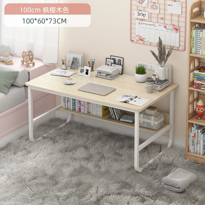 Desk Bookshelf Integrated Computer Office Table Girl Bedroom and Household Simple Writing Study Table and Chair Office Furniture hot Office Furniture