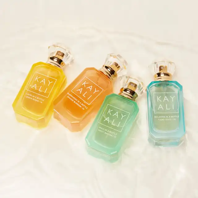 40ml Mini Perfume Set 4x10ml Tropical Coconut Lemon Banana Orange Blossom Eau De Parfum Travel Gift Set for Women