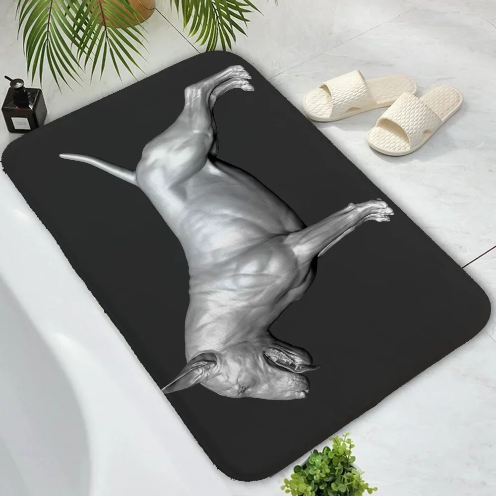 Bull Terrier Art House Entrance Mat Living Room Mat Aesthetic Room Decoration Custom Carpets for Bedroom Kitchen Rug Home Carpet 6