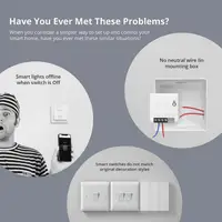 SONOFF S-MATE 16A Smart Switch REST API No Neutral Line Solution EWeLink App Remote Control With Alexa Google Home Smartthings 2