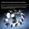 NEW! Godox V100 C/N/S/F/O TTL Li-ion Round Head On-Camera Flash 100Ws Beyond Limits V100S V100C V100N V100F V100O 4
