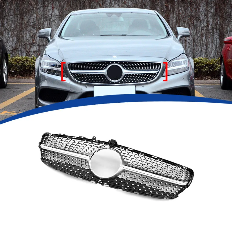 

For 2015-2018 Mercedes Benz Cls Class W218 Full Sky Star Grille Abs Material