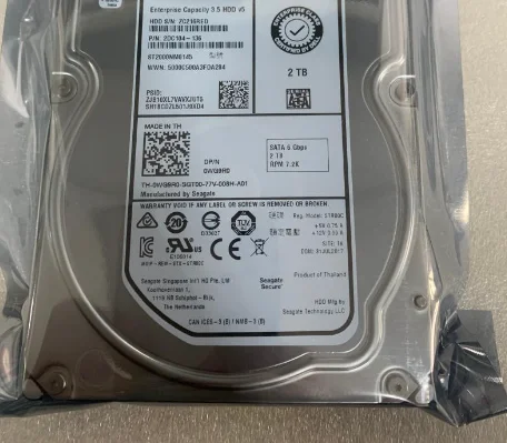 For WG9R0 ST2000NM0145 2T SATA 7 2K 6GB 3 5 inch server hard disk
