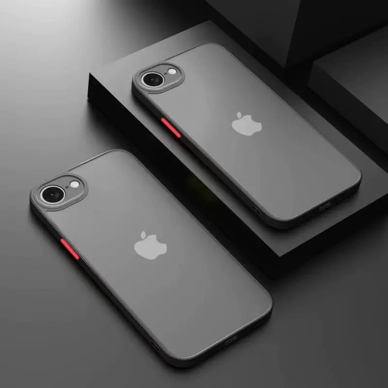 Rugged Armor Shockproof Phone Case with Hard Cover and Soft Bumper - 2-in-1 Design