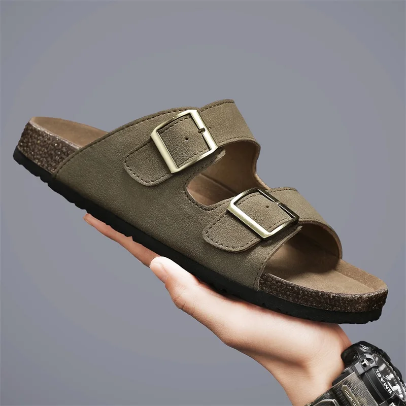 Men's Birkenstock Style Slip-On Sandals 2