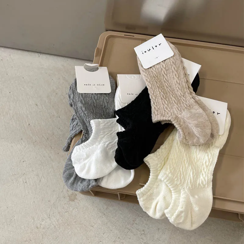 1 пара хлопковые носки-лодочки для девочек |