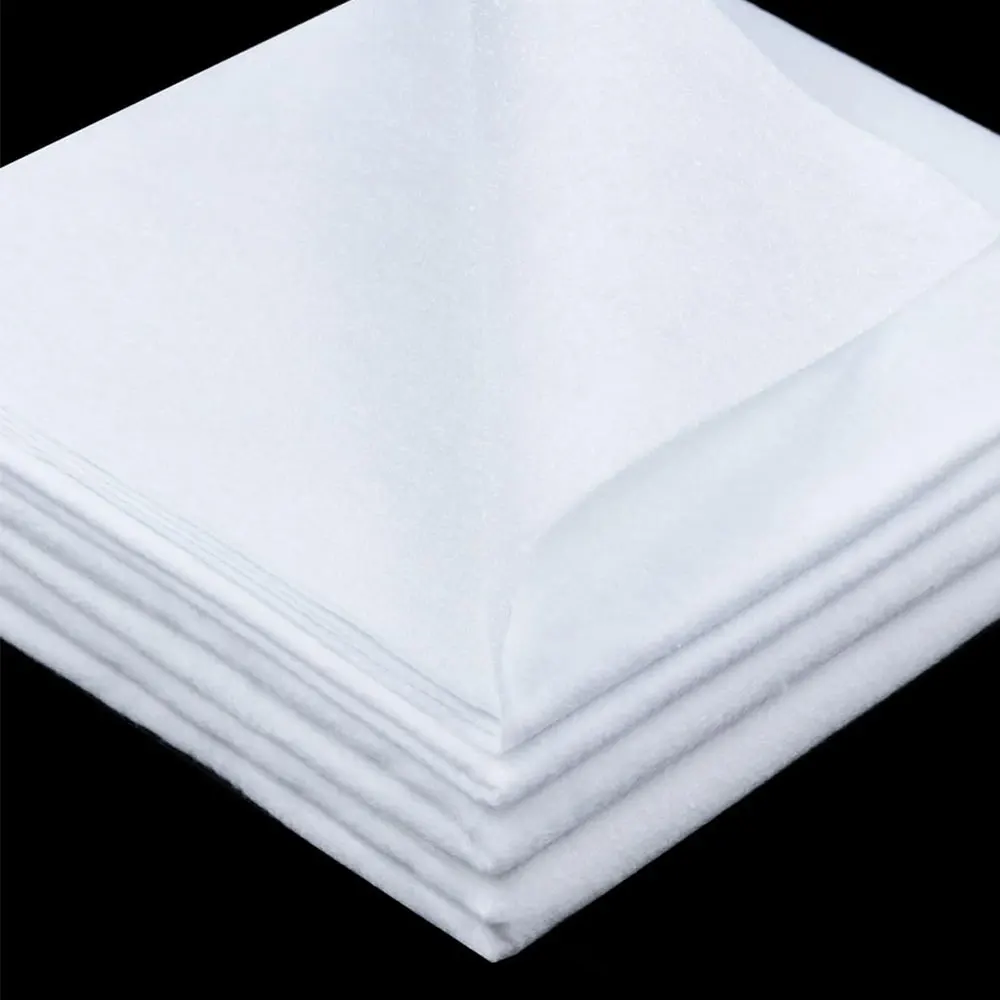 Medium Weight Woven Cotton Iron-On Fusible Interfacing for DIY Craft and Clothing Projects