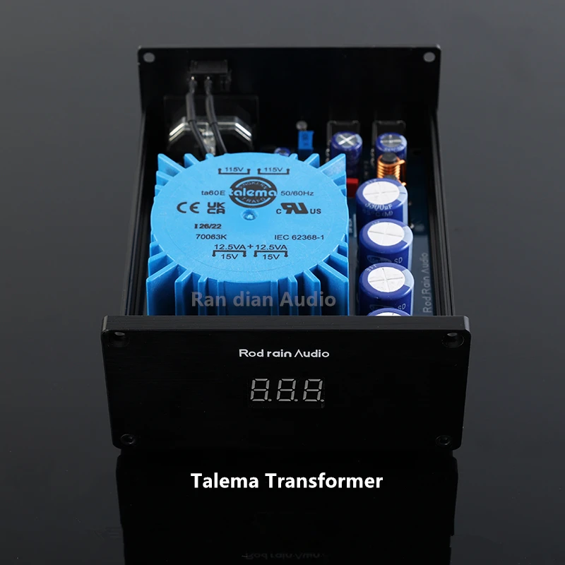 25W Talema 변압기 DC 선형 안정화 전원 공급 장치 DC5V 9V 12V 19V 24V 초저잡음 하이 엔드 오디오에 적합