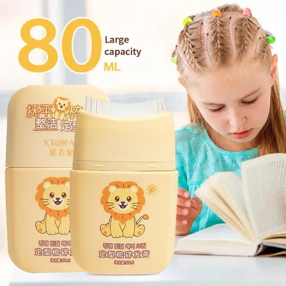Hair Wax Stick Artifact Hair Wax Stick Gel Cream Styling Comb For Kids Non-Greasy Style Breaking Produc G4B1
